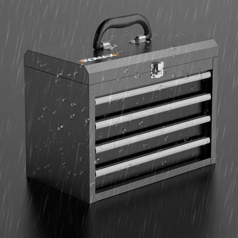 Hardware Tool Box Portable Multi-Layer Toolbox Multi-Function Auto Repair Tools Drawer Household Electrician Carpenter Storage