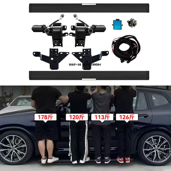 

Hotsale Car Running Board Electric Running Boards Side Steps Pedal for B-YD TANG Black Powder