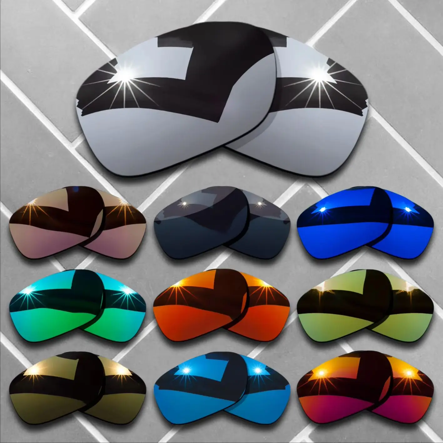 

Сменные линзы для поляризационных солнцезащитных очков для оправы Oakley Latch Beta — несколько вариантов