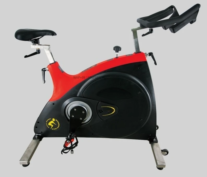 Commercial Fitness Equipment Spinning Bike With Durable Pedal Flywheel Stationary for Home Indoor Exercise