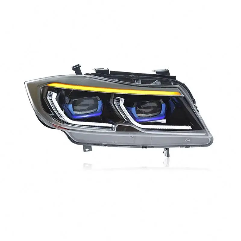 Car Lights For BMW E90 Headlight Projector Lens 330i 320i Signal Head Lamp LED Headlights Drl Automotive Accessories