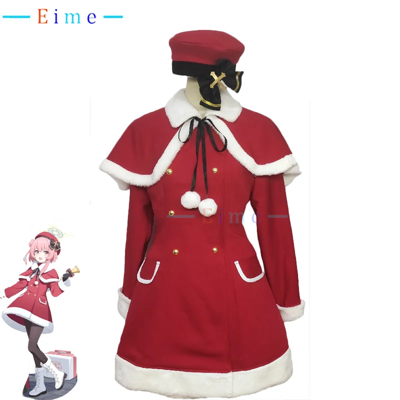 

Game Blue Archive Sumi Serina Cosplay Costume Women Cute Xmas Dress Suit Halloween Carnival Uniforms Custom Made