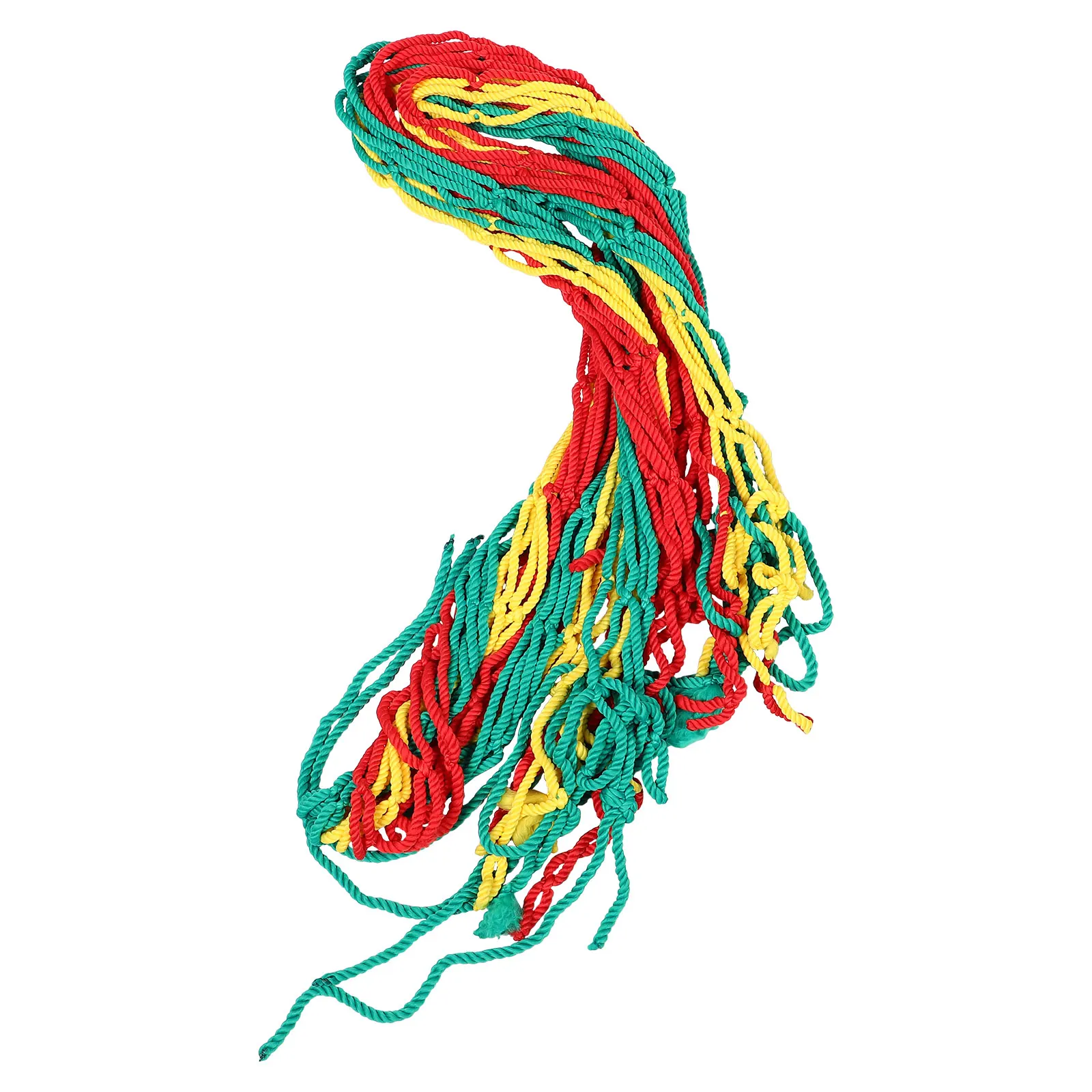 Colorful Nylon Rope Climbing Anti-Fall Mesh Durable Outdoor Garden Stairs Balcony For