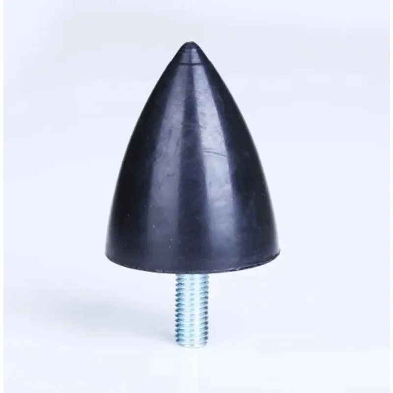 

M12 thread M12*40 D75*H85 VP rubber damper vibration pyramid rubber shock absorber Tapered Cone crash pad Conical shock screw