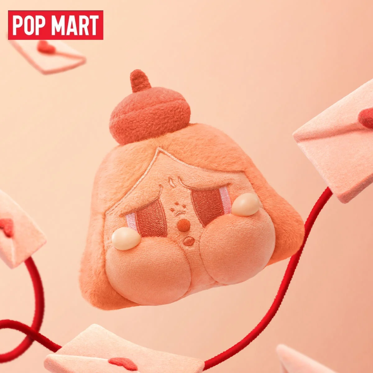 

POPMART CRYBABY Tears Launch Project Series-Plush Pendant Blind Box Toy Doll Mystery Box Guess Bag Anime Figure Model Keychain