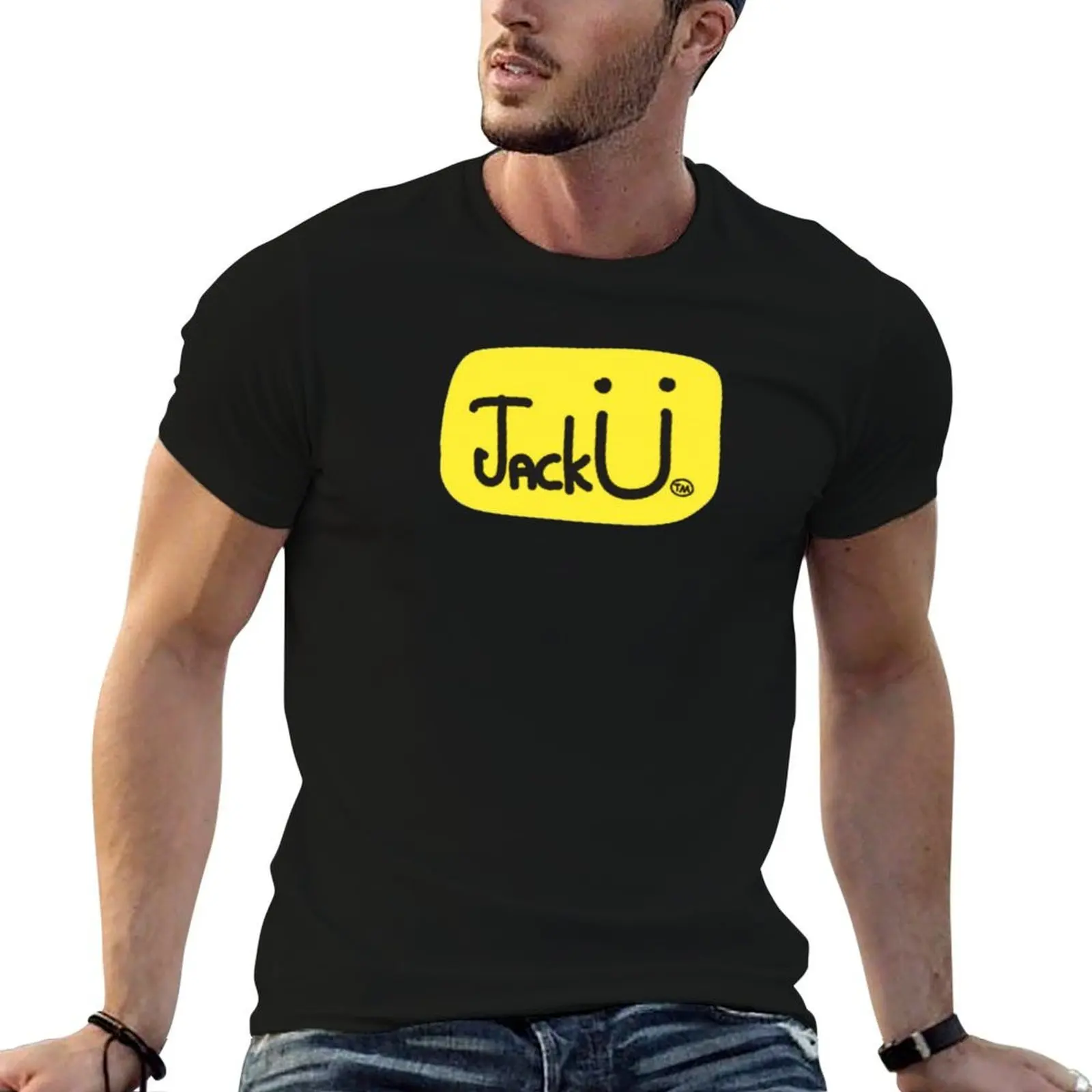 

DJ Jack U T-Shirt cotton t shirts high quality mens graphic t shirts T-Shirt