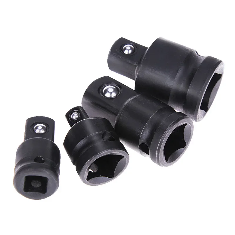 4pcs 1/4 3/8 1/2 Steel Air Impact Adapter Converter Socket Set Reducer Drive These Adapters For Durability And Long Life