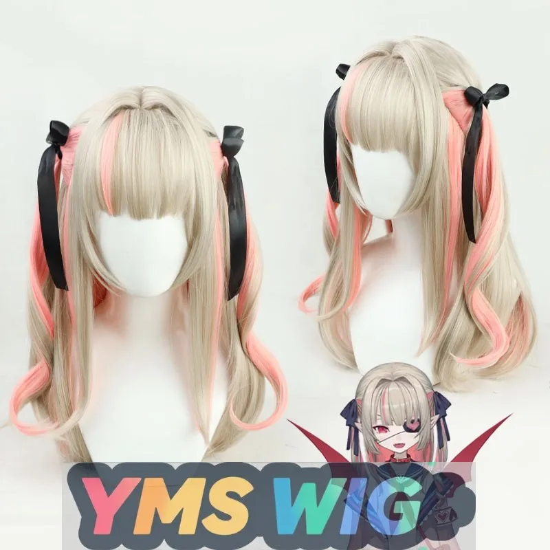 [YMS WIG] Vtuber Virtual Broadcaster Hololive Good Woman Demon World Lilyme Cos Perruque