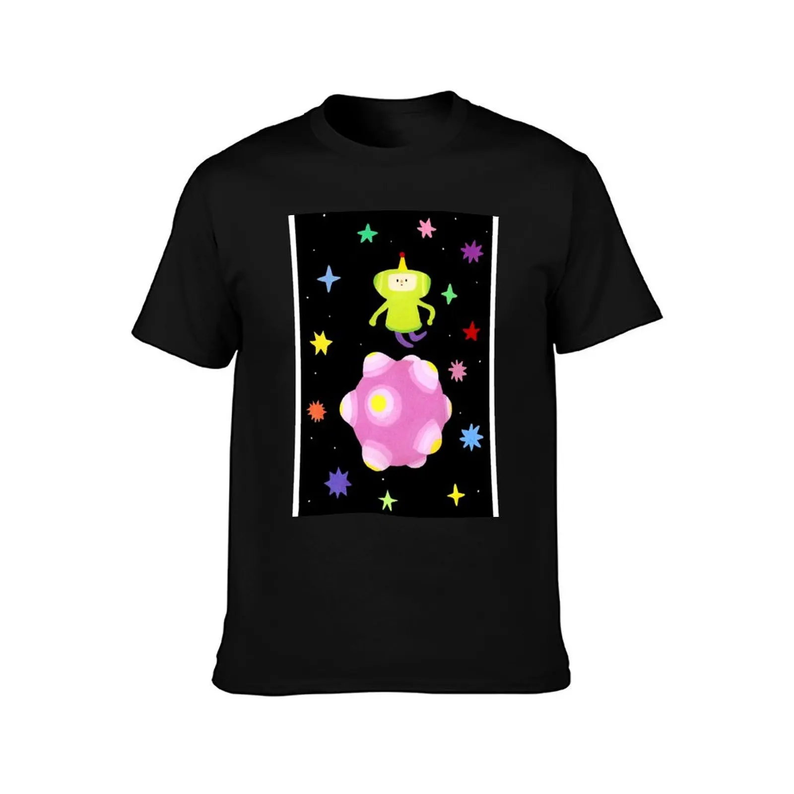 Katamari T-Shirt Novelty Print Casual Tee Shirt T-Shirt