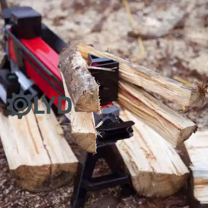 5-8T Ton Hydraulic Electric Small Wood Mechanical Log Splitter for Sale Home Use Firewood Timber Hydraulic Wood Splitter