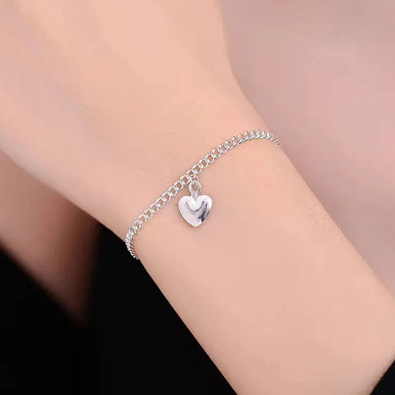 

Твердый браслет с подвеской «Любовь», женский европейский и американский темпераментный изысканный модный невыцветающий браслет