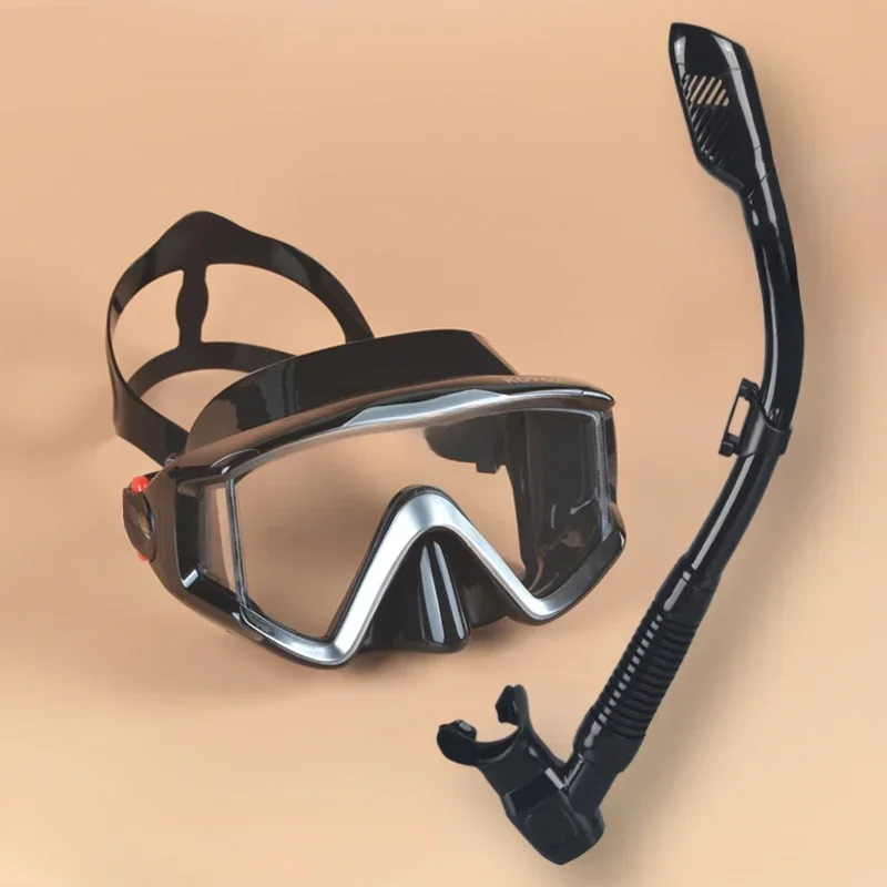 Diving goggles full dry breathing tube set