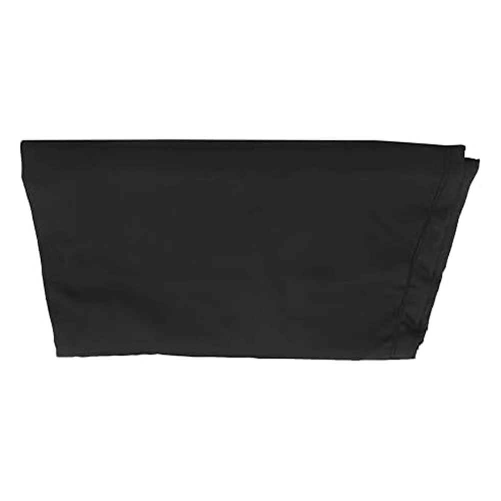 Black Waterproof Storage Bag Protective Bag Outdoor Protection Cover Storage Bag With Drawstring Dust And Debris Blocking