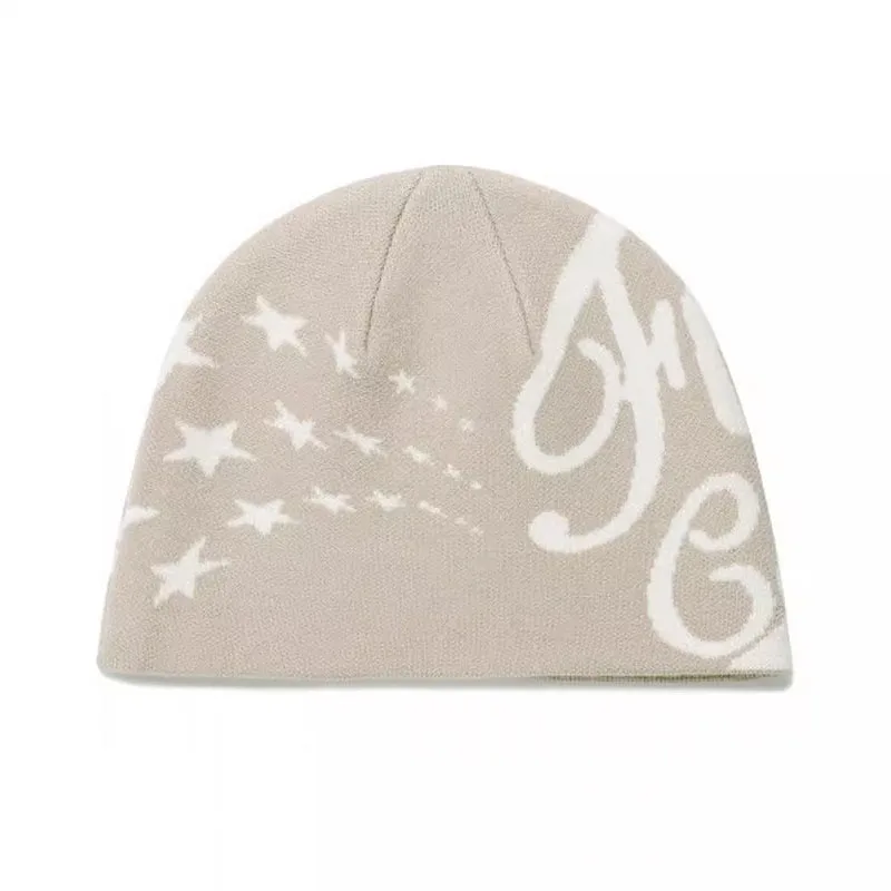 Women\'s Beanie Korean Wnter Knit Hip Hop Vintage Gothic Kpop Y2k Hats Streetwear Wool Caps Fashion Aesthetic Unisex Accessories