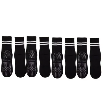 4 pairs of professional women's fitness anti slip yoga training socks, basketball sports socks