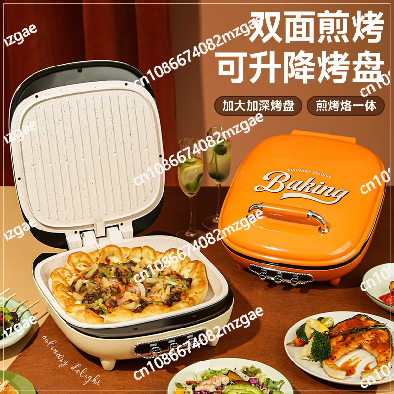 Electric Cake Pan Household Double-sided Heating Waffle Pancake Special Pot Deepened and Enlarged Multi-functional New 2024