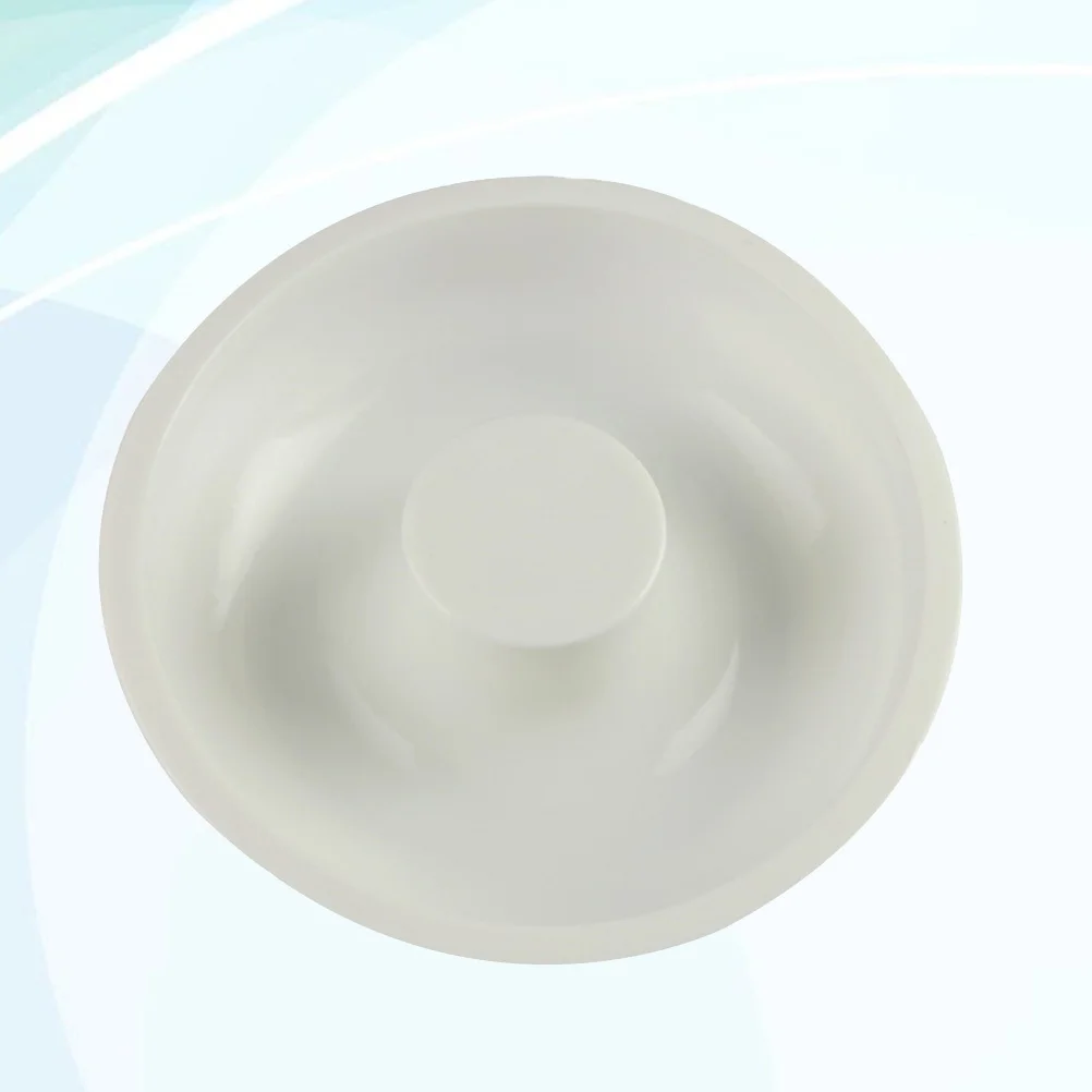 

2Pcs Round Cake Mold Silicone Baking Mold Set for Donuts Pies Mousse Chocolate DIY Kitchen Bakeware Non-Stick Oven Safe White