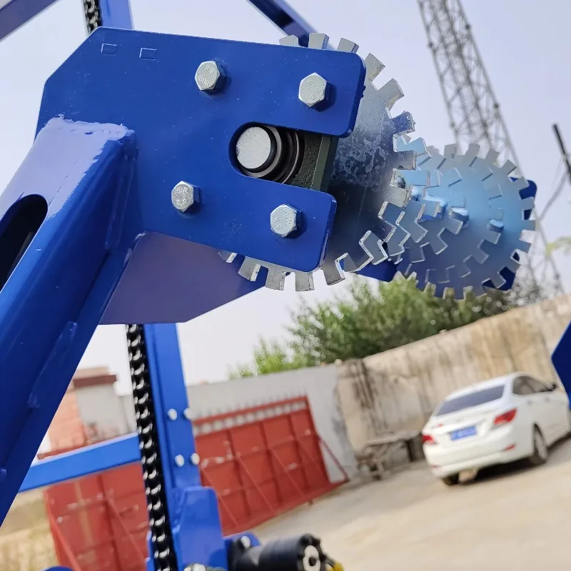 Procesador de leña personalizado YG, divisor de troncos de motor EPA, divisor de madera de 30 toneladas, FP-500H, procesadores de madera a la venta CE