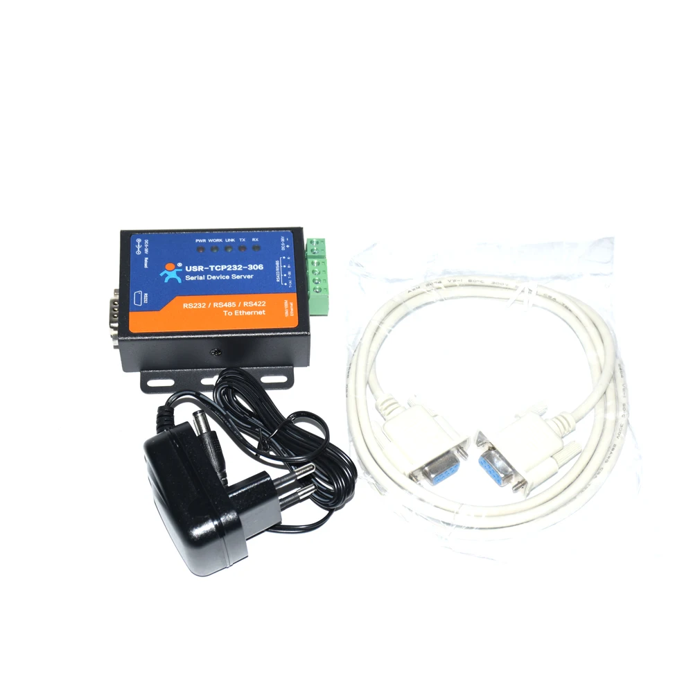 Ethernet RS232 Converters RS232 DB9 pin RS485 RS422 available Serial to ethernet RJ45 with web page DHCP function