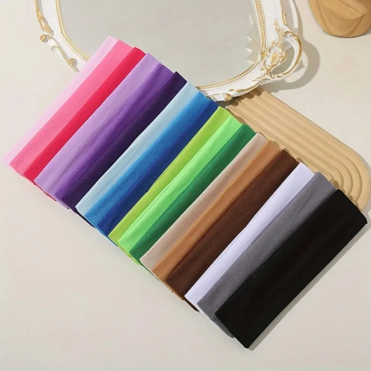 Sports Headbands Lightweight Elastic Quick Dry Sweat Wicking Hair Bands Men Women Running Yoga Face Washing Accessories
