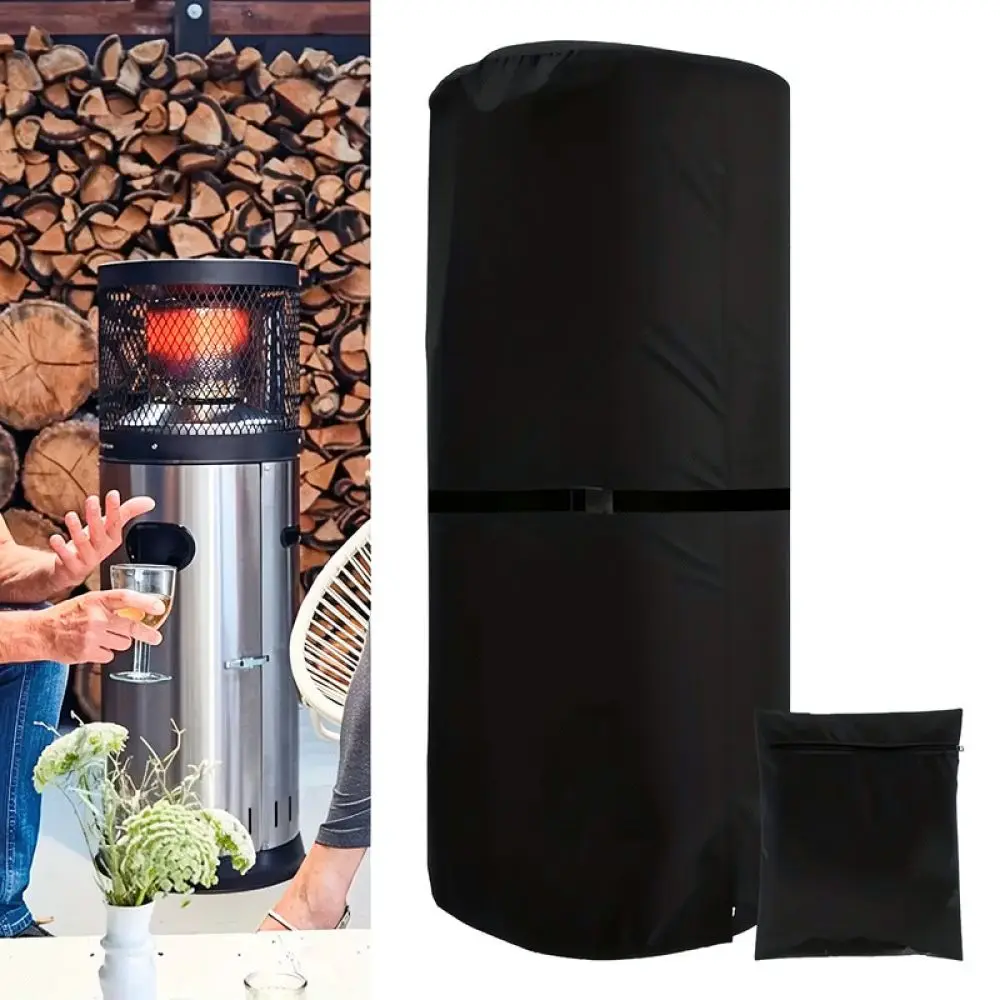 Outdoor Round Patio Heater Cover Waterproof Dustproof Protection Shield Durable Oxford Fabric Garden Terrace Equipment