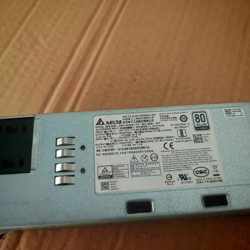 for DELTA DPS-1600AB-13R Original Power Supply for H3C R Series Server Module High Efficiency Redundant PSU Replacement Part