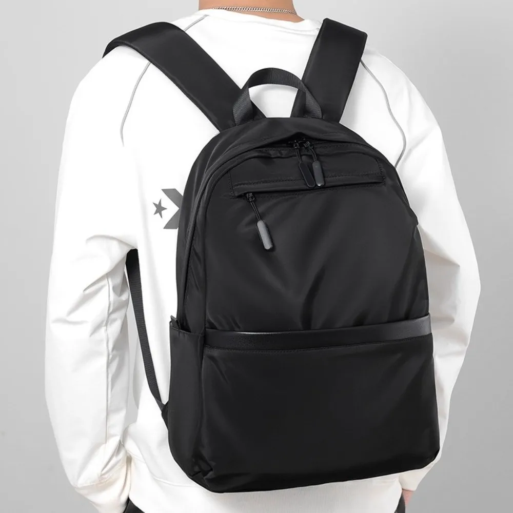Fashion Simple Business Backpack Ultralight Waterproof Computer Backpack Versatile Large Capacity School Bag Travel Use