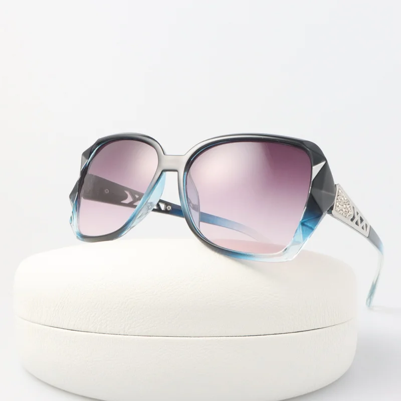 Vintage Square Sunglasses Woman Brand Designer Gradient Sun Glasses Female Fashion Big Frame Mirror Outdoor Oculos De Sol