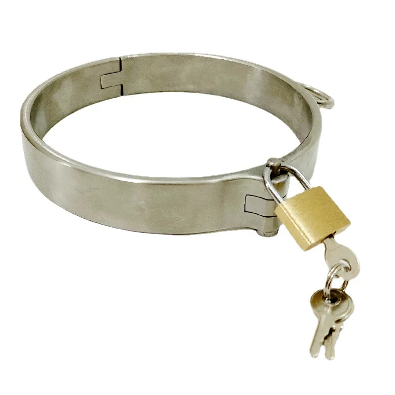 Alternative Erotic Lightweight 304 Stainless Steel Pin Lock Handcuffs Ankle Cuffs Couple Erotic BDSM