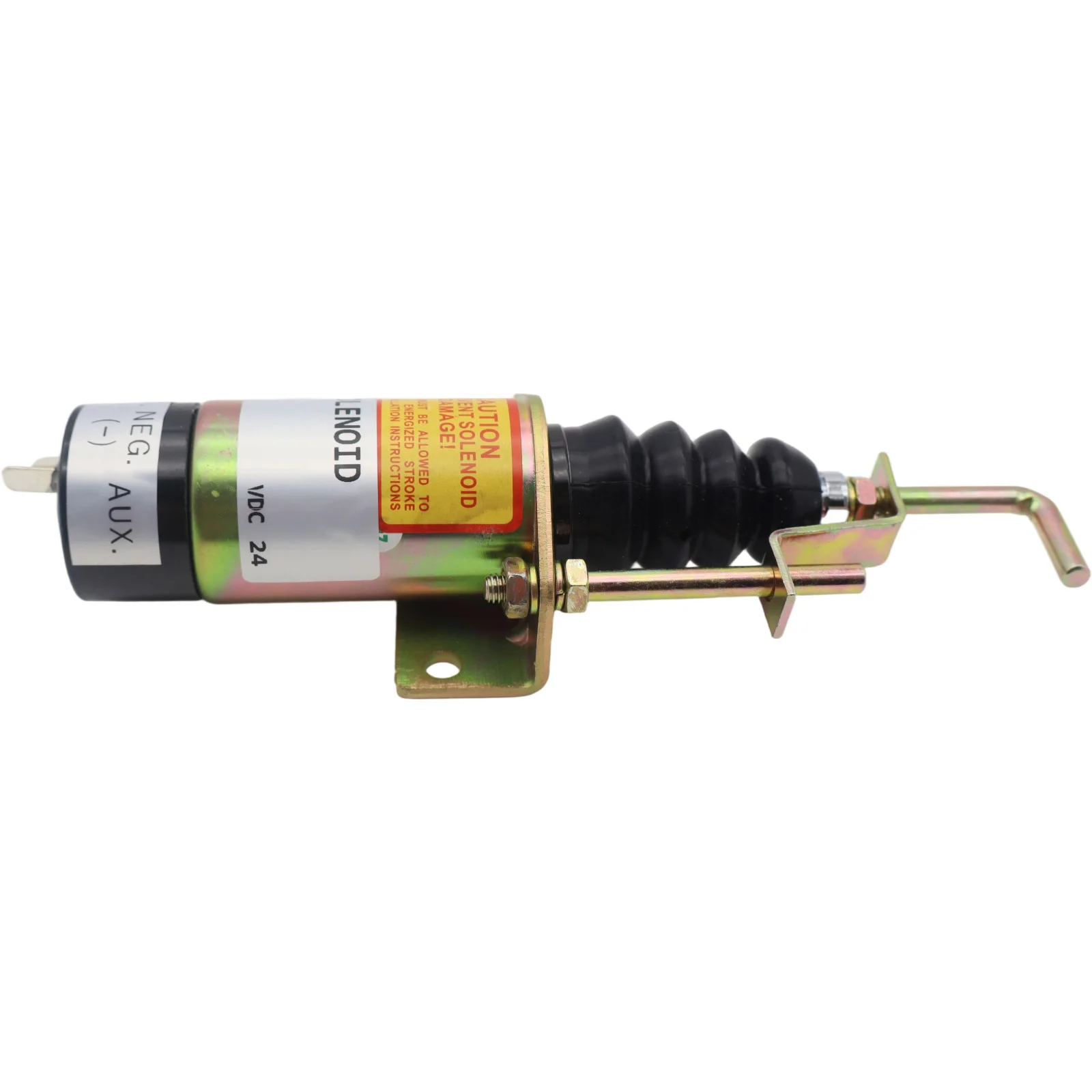 24V Fuel Stop Solenoid Valve FZZ3024ME For Perkins Lister Petter Genset LPW2 LPW3 LPW4 LPWT4 Diesel Generator Engine