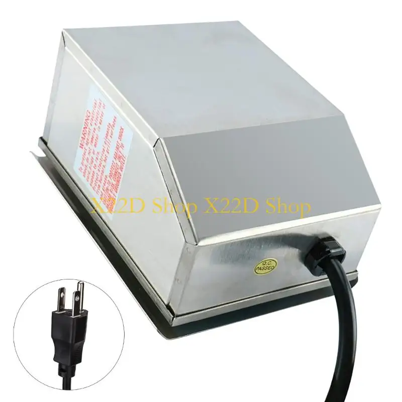 X22D 3 4RPM Slow Speed Barbecue Motor 110V Commercial Grade Untarnished Building Closed Housing For Even Cooking On BBQ