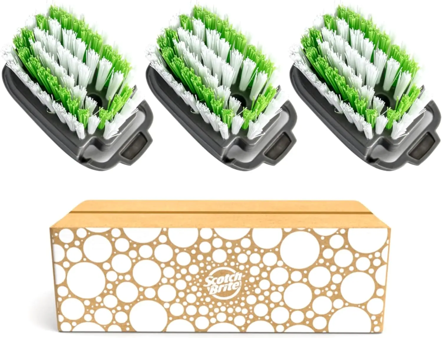 

Dishwand Brush Refill 3 Pack with Non-Scratch Cleaning Power for Everyday Use