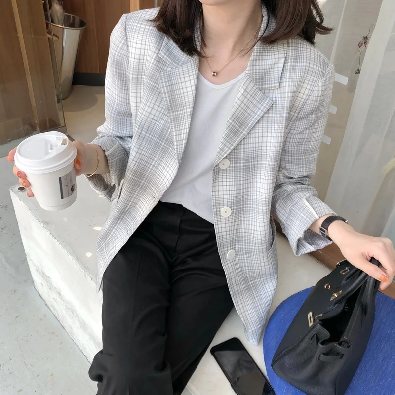 

Высококачественный легкий клетчатый костюм 00-ярда Jaet с защитой от солнца Ele Personali ort Верхняя одежда для женщин премиум-класса