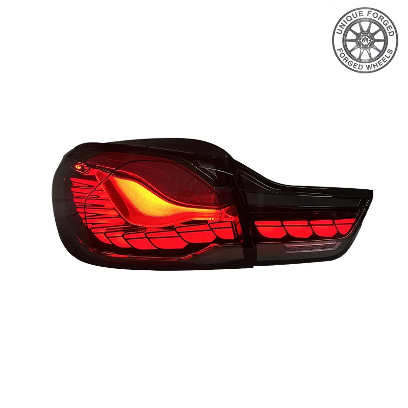 26 Style For BMW 4 Series F32 Tail Light 2013-2020 Upgrade Rear Lamp Assembly New Styles LED Dragon Scale Style Car Accessories