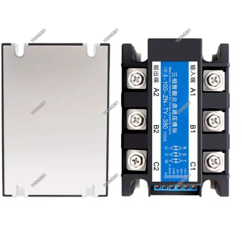 منظم جهد التيار المتردد، مرحل الحالة الصلبة، SSR-200DV، 380VAC، 200A، 5V، 10V، 12V، 200 أمبير