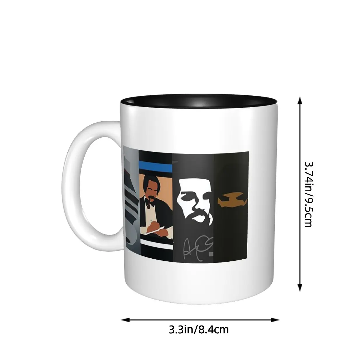 Drake Minimal Album Covers Mug Funny Ceramic Coffee Cups Tea Mugs Milk Cup Drinkware Gifts for Friends