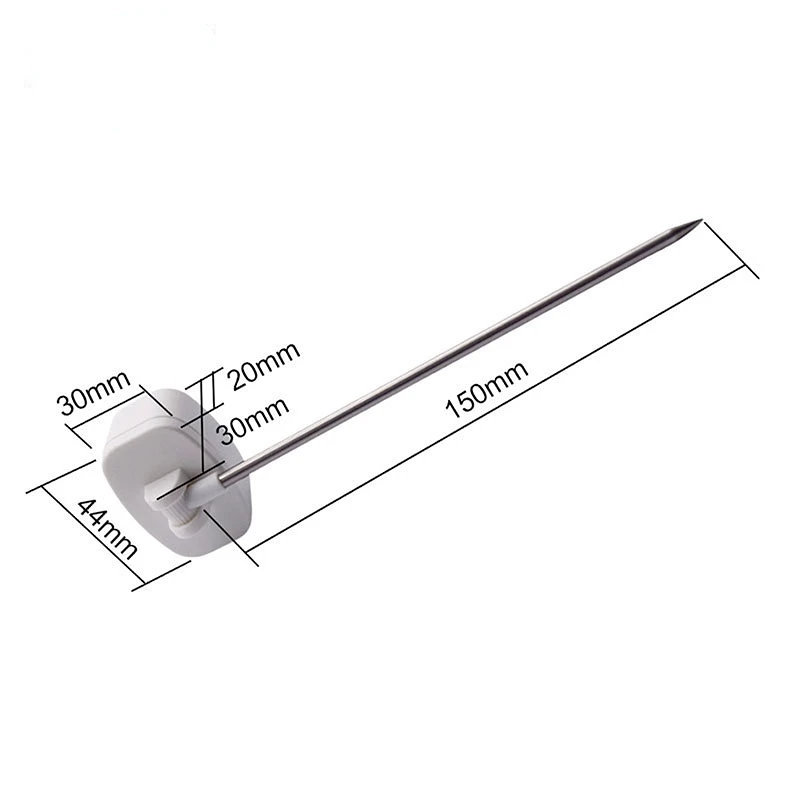 Termómetro TA-288 -50 ℃ ~ 300 ℃, termómetro de sonda de acero inoxidable para alimentos, pantalla Digital electrónica, parrilla líquida