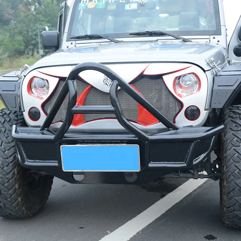 

Front bumper For Jeep Wrangler Jk 07-17 auto bumper guards accessories Offroad