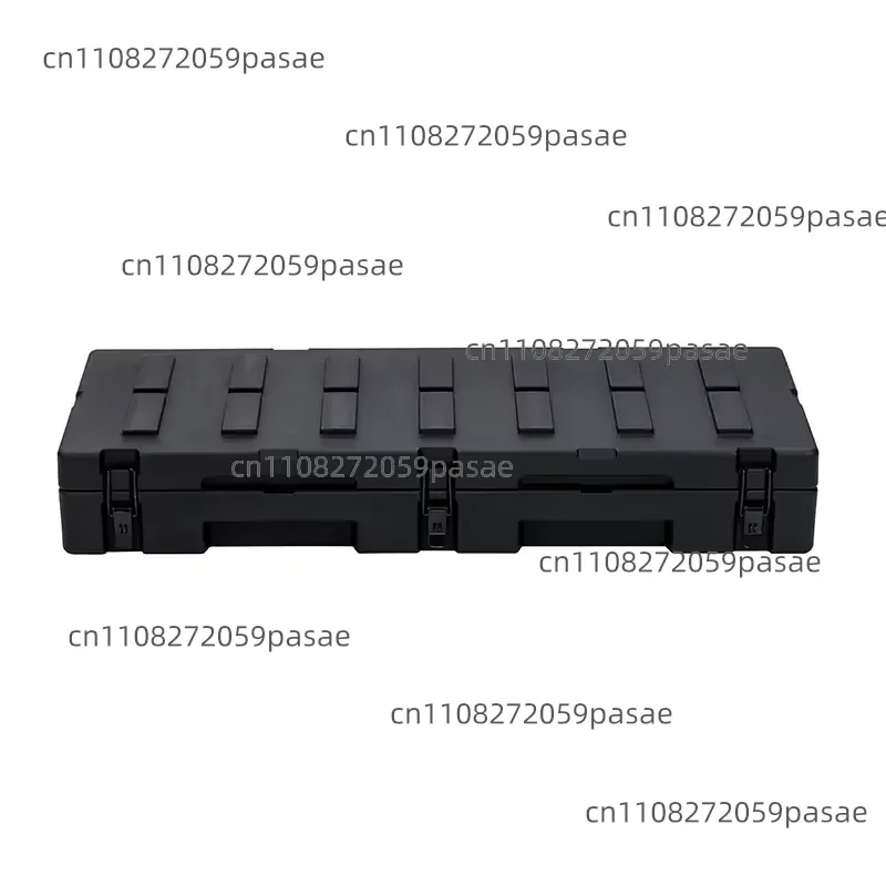 83L Rugged Box LLDPE Plastic Cargo Box Four Wheel Drive Storage Box, Roof Frame, Low Hard Suitcase