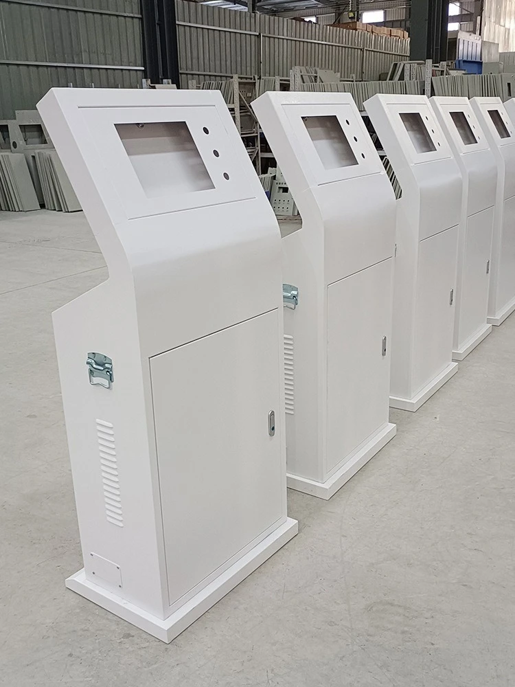 Touch screen distribution box, beveled control cabinet equipment supporting console