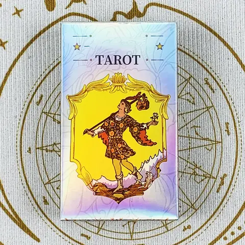 Tarot Oracle 78pcs Specially Designed Cards Family Entertainment Fate Divination Card Game Holiday Games Christmas Gifts