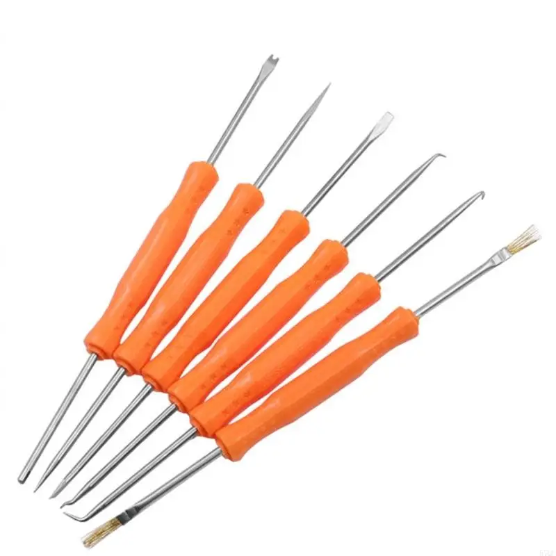 57QF 6pcs Herramienta reparación asistencia calor electrónico