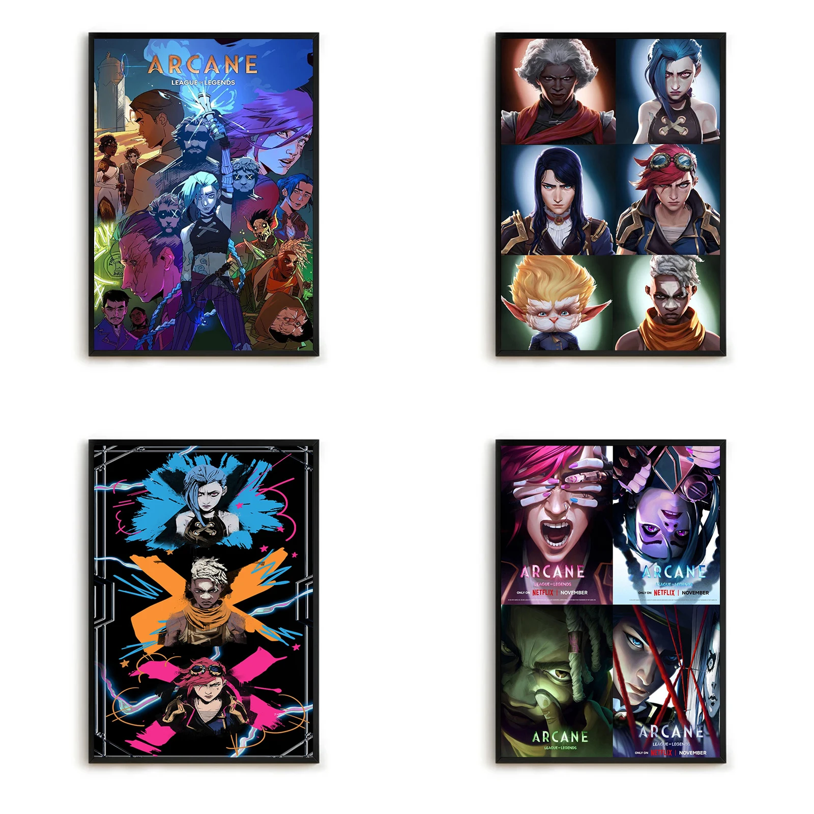 

ne League Of Legends Good Quality Prints And Posters Vintage Room Home Bar Cafe Decor Decor Art Decorative Wall Poster Anime
