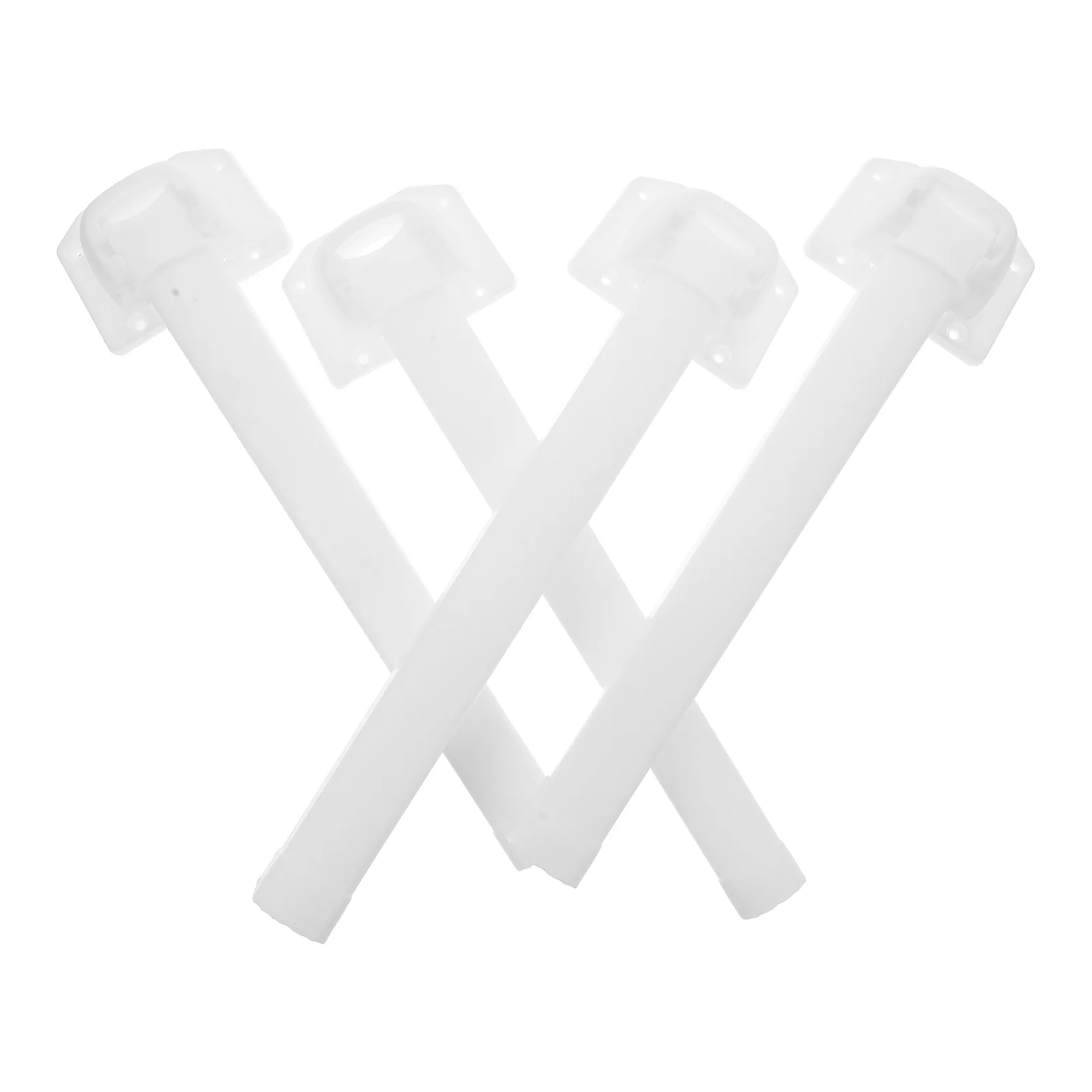 

4pcs Plastic Table Leg Brackets Foldable Sturdy Furniture Legs For Laptop Desk Bed Study Table Replacement Parts Adjustable