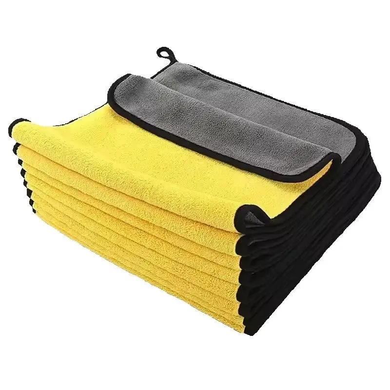 Wholesale Double Sides Car Microfiber Cloths Super Absorbent Washing Drying Cleaning Towels Auto Detailing Towel Rags Clean Tool