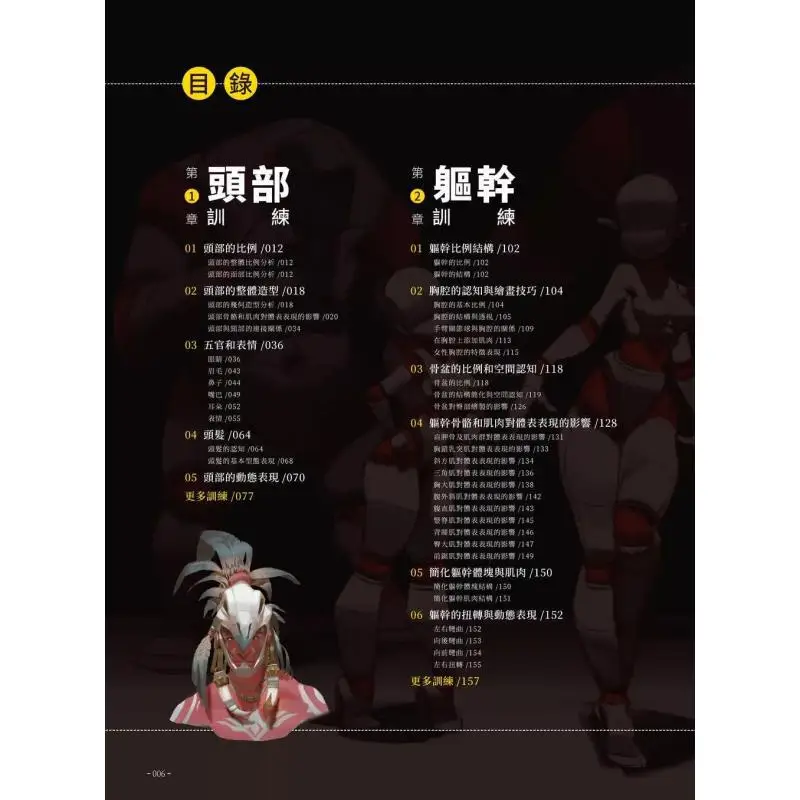 Training Of Body Structure Representation Techniques And Parts In Anime Shitong TC Morning Beixing 9786267409619 Book