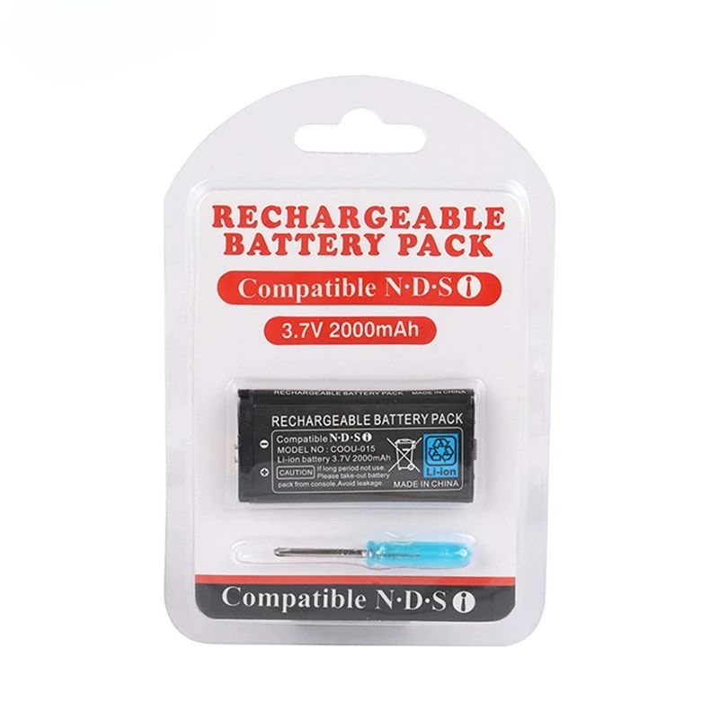 TWL-003 Battery 3.7V 2000mAh TWL003 Lithium Battery Pack for Nintendo Ndsi Game Console Built-in Batteries TWL003