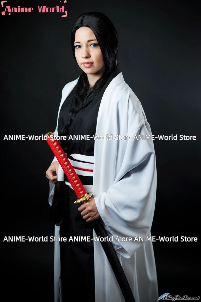 《Custom size》Anime Retsu Unohana Kimono Wig Cosplay Costumes halloween costume S-XXXL Size