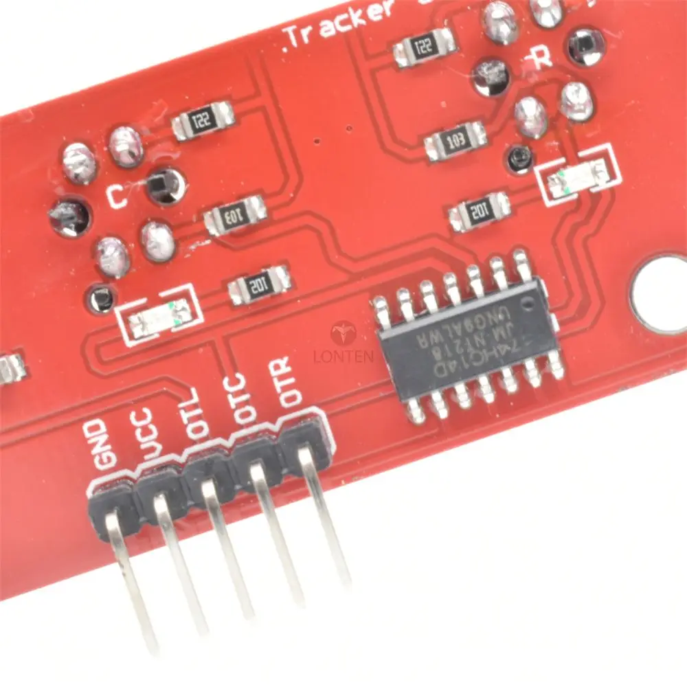 Infrared Reflective Sensor TCRT5000 3-way Tracing/tracking Module Line Patrol Obstacle Avoidance Car Robot Sensor Module LT00176