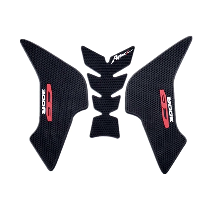 Motorcycle Tank Grip Pads Stickers Protector Traction Pad For Honda CB300R CB 300 R 2023 Accessories